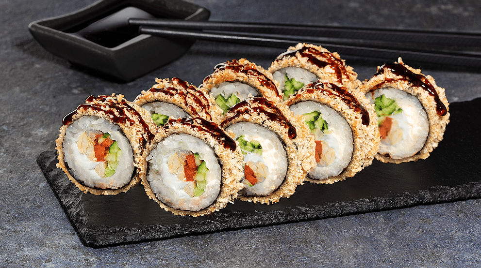 Темпура рол з куркою меню Sushi Master